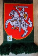 LITWA Lithuania LIETUVA szalik