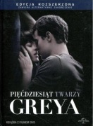PIĘĆDZIESIĄT TWARZY GREYA książka z filmem DVD wersja rozszerzona 