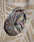 Art Yarn róż biały włóczka z wełny owczej jedwab bambus pojedyncza nić