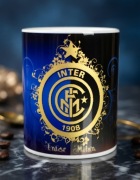 Inter Mediolan prezent dla kibica piłki nożnej dla niego kubek Ceramiczny 