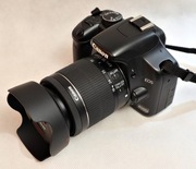 Lustrzanka Canon EOS 450D, obiektyw + dodatki