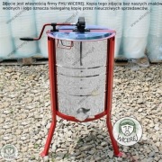 Miodarka 3 Ramkowa Diagonalna Ręczna Uniwersalna WIRNIK Z OSIĄ CENTRALNĄ