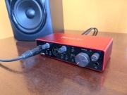 Interfejs audio focusrite Scarlet 2i2 3 generacji