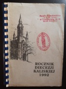 Rocznik diecezji kaliskiej 1992 - Kuria diecezjalna Kalisz 1992 - Żurawski