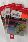 Haczyki Titanium Pro Fly nr.10  / 10 szt.