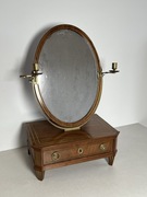 Francuska toaletka z oryginalną taflą lustra XIX w.