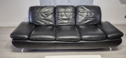 Sofa skórzana czarna 