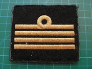 M159  Naszywka na mundur - kapitan, wyszywana