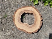 Plaster Drewna Orzech 43/4 cm Rama Lustro Blat Stolik DIY Wysuszony Żywica