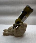 Zając - uchwyt, stojak na wino lub inną butelkę
