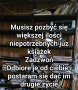 Przyjmę niepotrzebne książki 