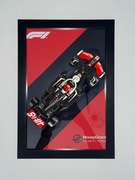 Grafika nr. 2 Ramka na Lego Bolid F1 MoneyGram Haas Team VF-24 (77250)