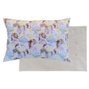 Poszewka 60x40 cm Jednorożce Koniki Dzień - Bawełna