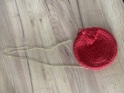 Torebka okrągła hand Made, szydełkowa