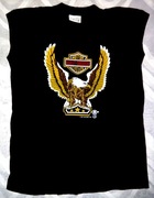 HARLEY DAVIDSON koszulka czarna HOLOUBEK VINTAGE MOTOR L