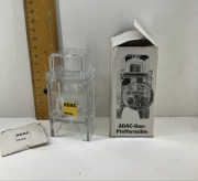 pieprzniczka i solniczka ADAC Vintage akryl-platik i elementy metalowe 90'