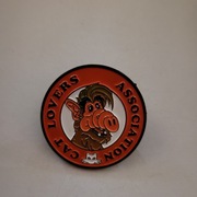 SMART DOSTAWA pin metalowy przypinka Prawdziwych Miłośników kotów