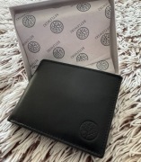 Luksusowy męski skórzany portfel  z ZABEZPIECZ. KART