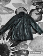 czarna kurtka skórzana