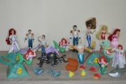 Figurki Disney Mała Syrenka Arielka + zestaw zabawek morskich