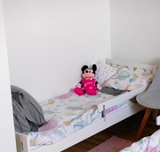 Łóżko dziecięce KRITTER IKEA jak NOWE +dno materac