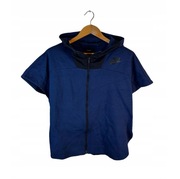 Bluza z kapturem rozpinana Nike niebieska logo L
