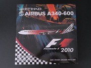 Airbus A340-600 ETIHAD Formula F1 2010