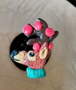 Magnes na lodówkę handmade Jelonek