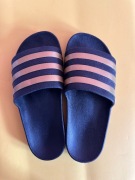 Klapki Adidas, 39. Adilette Aqua. Czarno - złote. Oryginalne. Nowe. 