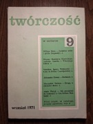 Twórczość nr 314 (9/1971) William Blake; Witkacy - Listy