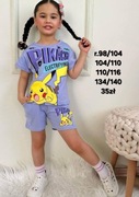 Komplet dla dziewczynki Pikachu