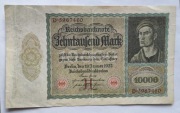 10000 Marek 1922 Niemcy R. Weimarska "Wampirzy banknot" Dürer (RH) Rzadki!