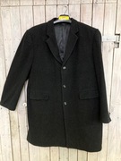 BIAGGINI - Kurtka, elegancki płaszcz męski 58 z podszewką, czarny, Kaszmir 