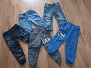 Spodnie chłopięce r.104 zestaw 7 sztuk 