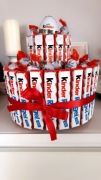 Small Cake With Kinder Sweets