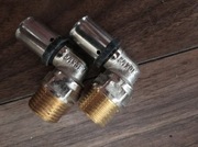 Kolano PEX 16 X 1/2 mosiądz 