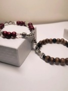 Komplet bransoletek personalizowanych dla par 