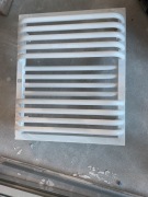 Bialy grzejnik łazienkowy 50x60 cm 