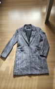 Płaszcz damski w kratkę rozmiar M Sinsay 