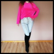 Długie spodnie damskie wąż ZARA M 38 zwierzęcy wzór wężowy szare rurki