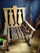  Dwa strate fotele krzesła duże