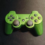 Oryginalny pad Sony dualshock 3 zielony/grinch custom
