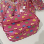 Kosmetyczka w kropy, organizer