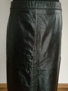 GAP Skórzana Spódnica Skóra naturalna Licowana R S M Czarna Ołówkowa