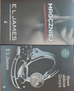 E. L. James 5 książek: 50 twarzy Greya, Ciemniejsza strona Greya, Nowe...