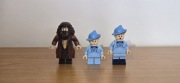Figurki Lego z zestawu 75958 Hagrid Fleur i Gabrielle Delacour Harry Potter