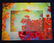 Ramka na zdjęcie z motywem jesieni .