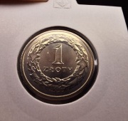 1 złoty 1990 mennicza