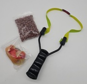 Proca strzelecka zestaw z gumką i kulkami