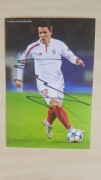 Yevhen Konoplyanka autograf. Sevilla/Ukraina